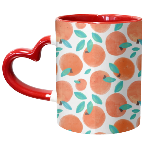 Coral Fruit - unique mug by Uma Prabhakar Gokhale