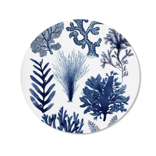 Corals & Seaweed Collection (Blue) - Magnet by Gal Design