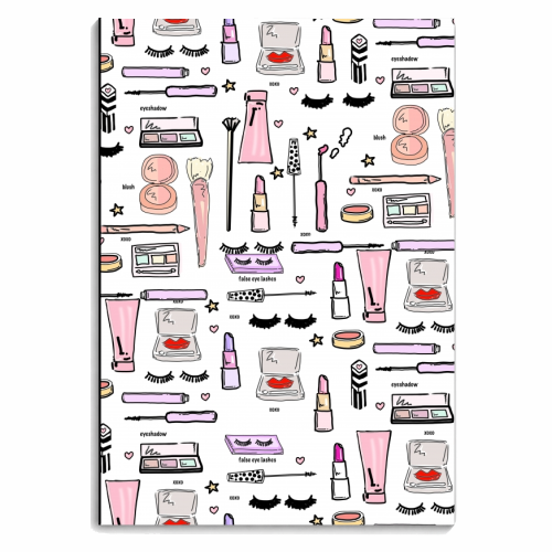 Cosmetic Love - personalised A4, A5, A6 notebook by Mukta Lata Barua