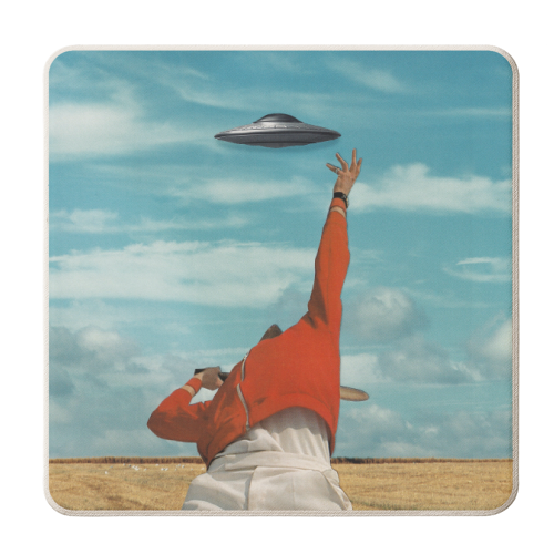 Cosmic Serve - personalised beer coaster by OhMC! Designs