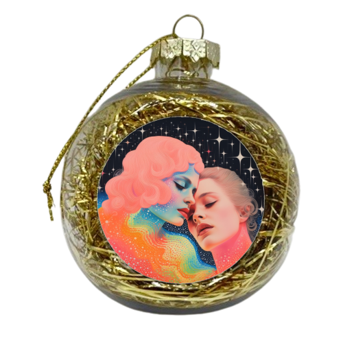 Cosmic Sisters - xmas bauble by DejaReve