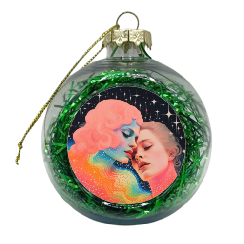 Cosmic Sisters - xmas bauble by DejaReve