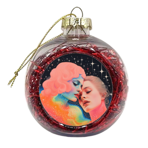 Cosmic Sisters - xmas bauble by DejaReve