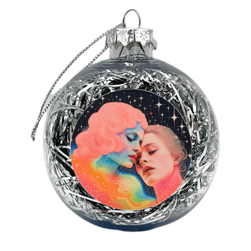 Cosmic Sisters - xmas bauble by DejaReve