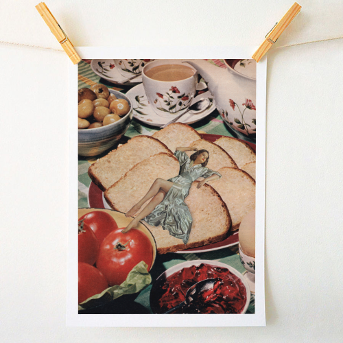 Cottage core Wall Art - A1 - A4 art print by OhMC! Designs