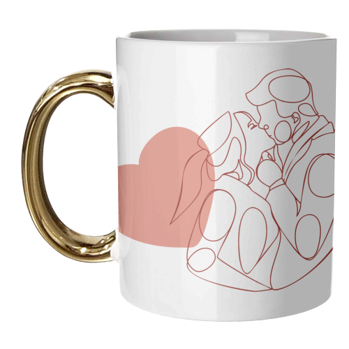 couple in love - unique mug by Anastasios Konstantinidis