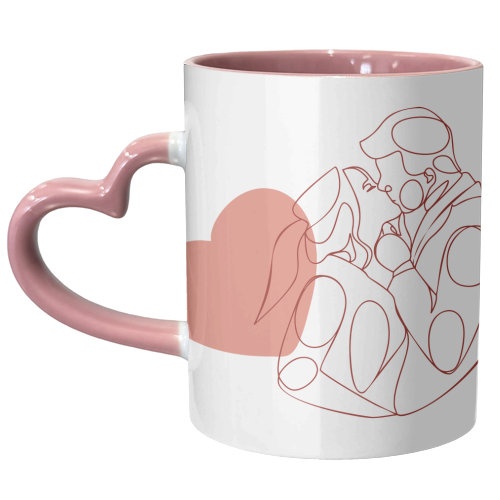 couple in love - unique mug by Anastasios Konstantinidis