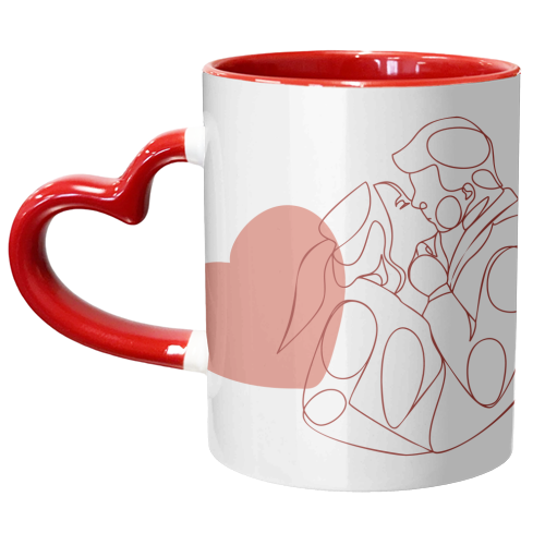 couple in love - unique mug by Anastasios Konstantinidis