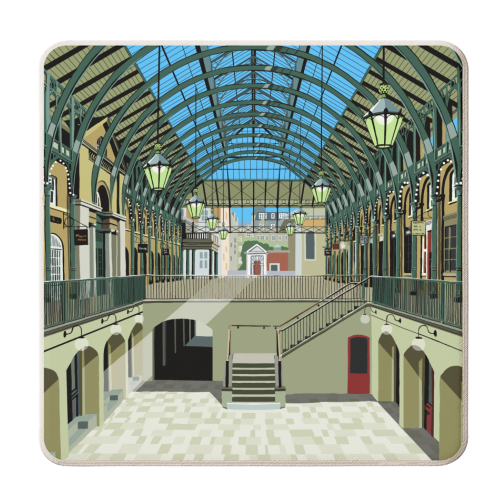 Covent Garden - personalised beer coaster by Richard O'Neill