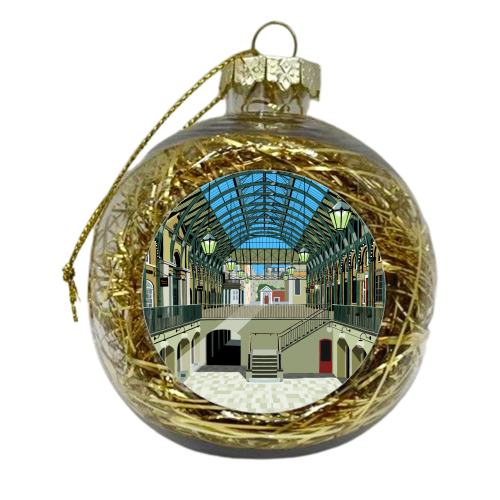 Covent Garden - xmas bauble by Richard O'Neill