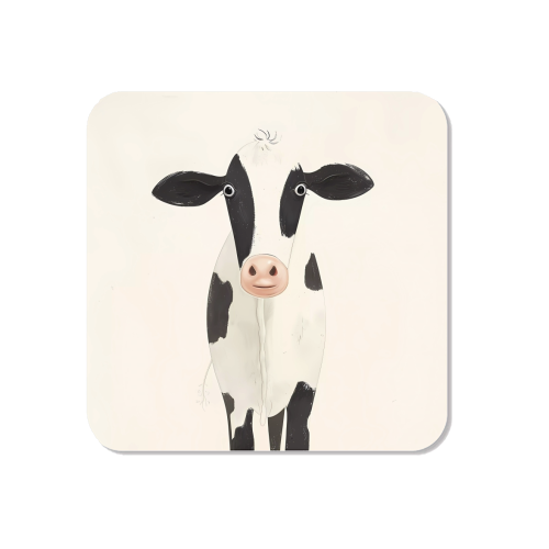 Cow illustration - Magnet by haris kavalla