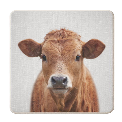 Cow - personalised beer coaster by Gal Design