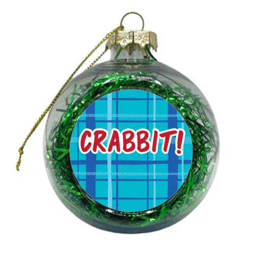 Crabbit! - xmas bauble by The Boy and the Bear