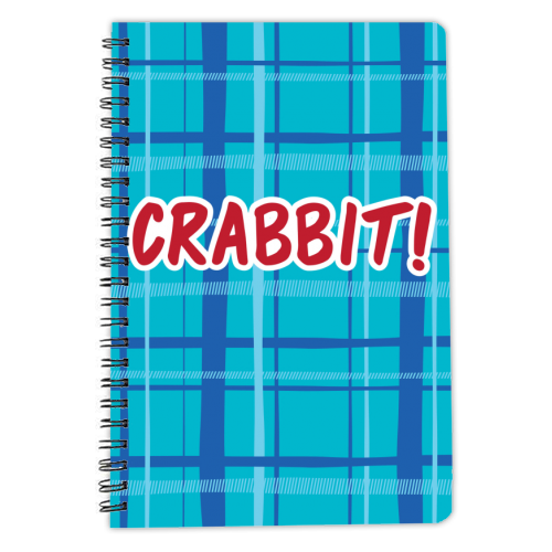 Crabbit! - personalised A4, A5, A6 notebook by The Boy and the Bear