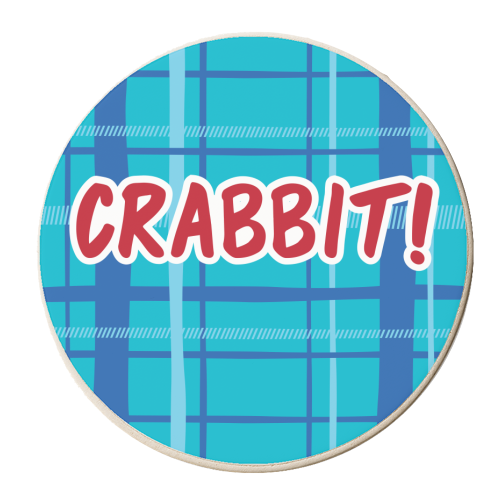 Crabbit! - personalised beer coaster by The Boy and the Bear