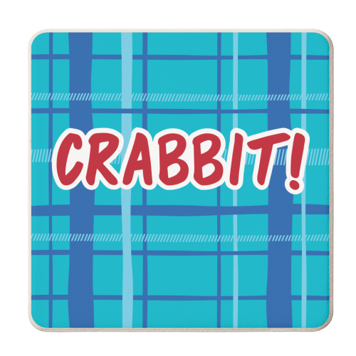 Crabbit! - personalised beer coaster by The Boy and the Bear