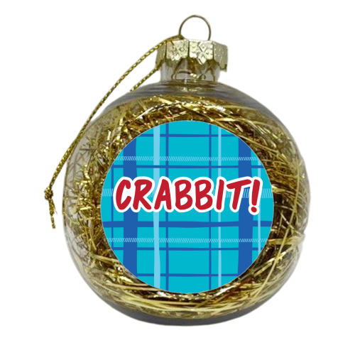 Crabbit! - xmas bauble by The Boy and the Bear