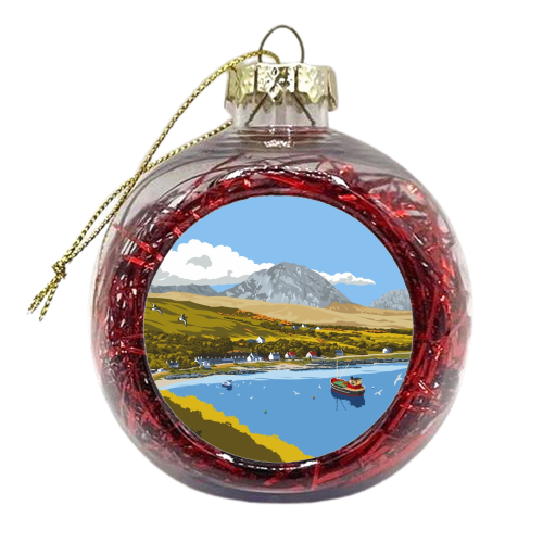 Craighouse, Isle of Jura - xmas bauble by Stephen Millership