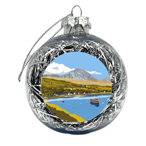 Craighouse, Isle of Jura - xmas bauble by Stephen Millership