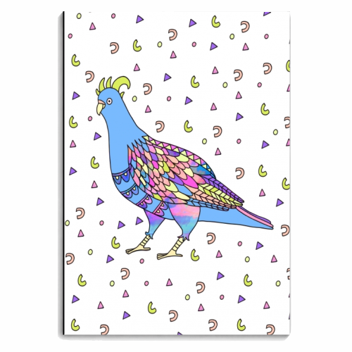 Crazy Bird - personalised A4, A5, A6 notebook by Cassie Swindlehurst