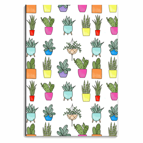 crazy plant lover - personalised A4, A5, A6 notebook by marie goodchild