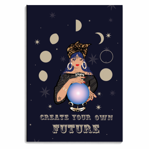 Create Your Own Future - personalised A4, A5, A6 notebook by Luxe and Loco