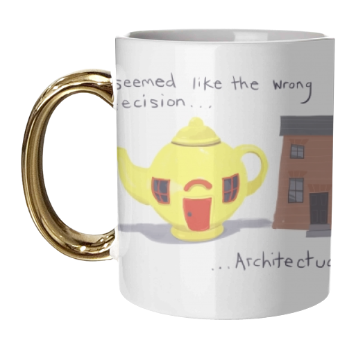 Creativitea-pot - unique mug by Sarah O' Leary