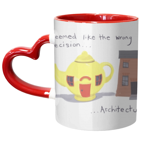 Creativitea-pot - unique mug by Sarah O' Leary