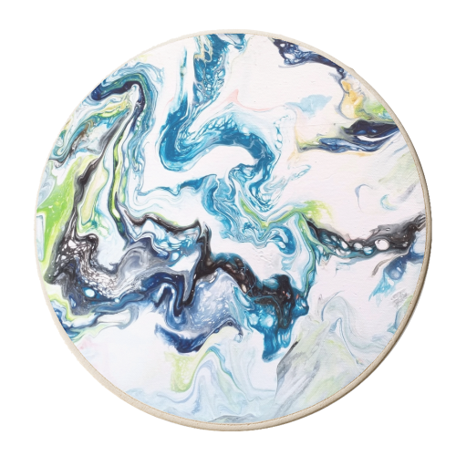 Creatures of the Sea - personalised beer coaster by Isabella Zietsman