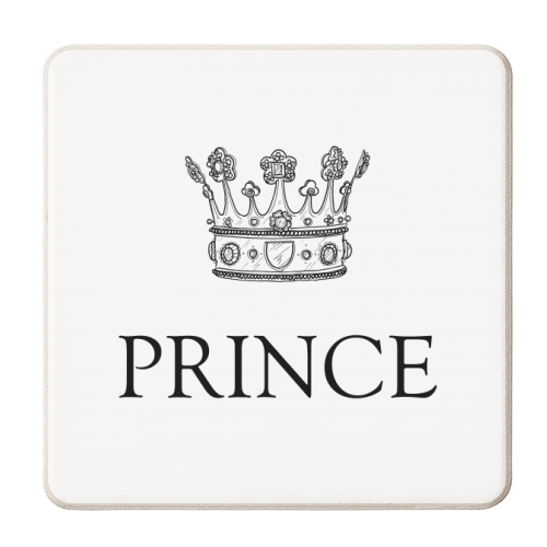 Crown Prince - personalised beer coaster by Adam Regester