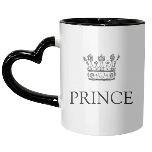 Crown Prince - unique mug by Adam Regester