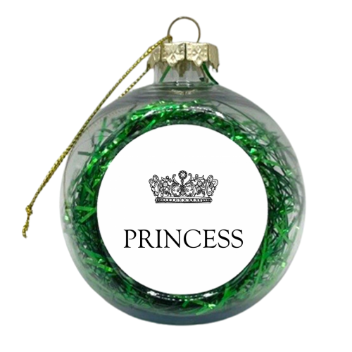 Crown Princess - xmas bauble by Adam Regester