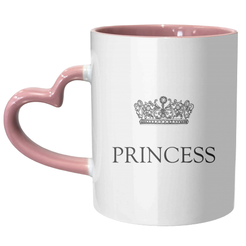 Crown Princess - unique mug by Adam Regester