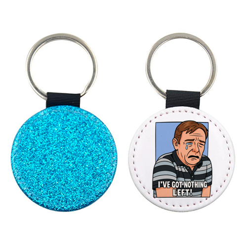 Crying Ian - keyring by Ms Doodle