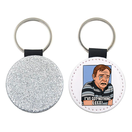 Crying Ian - keyring by Ms Doodle