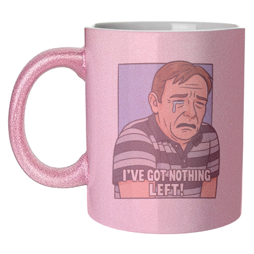 Crying Ian - unique mug by Ms Doodle
