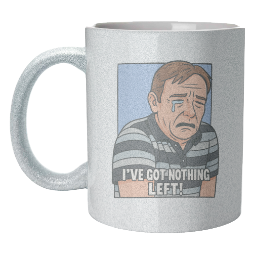 Crying Ian - unique mug by Ms Doodle