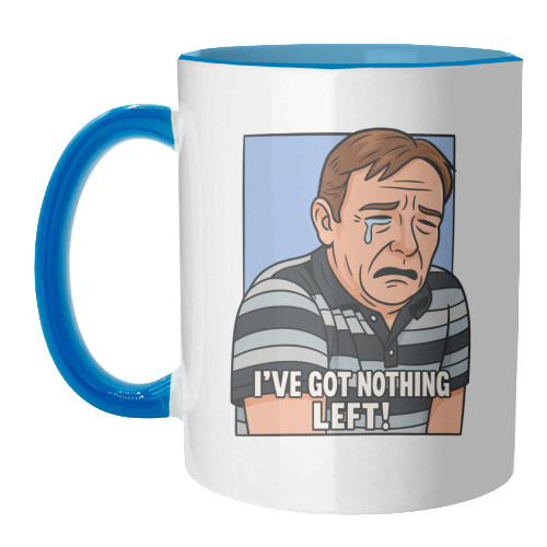 Crying Ian - unique mug by Ms Doodle