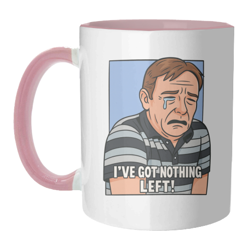 Crying Ian - unique mug by Ms Doodle