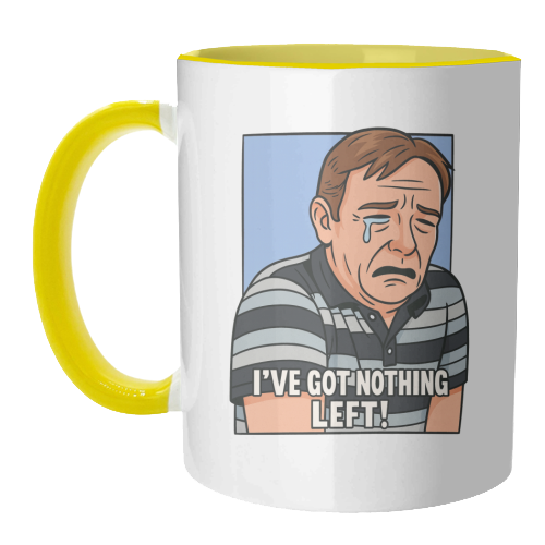 Crying Ian - unique mug by Ms Doodle