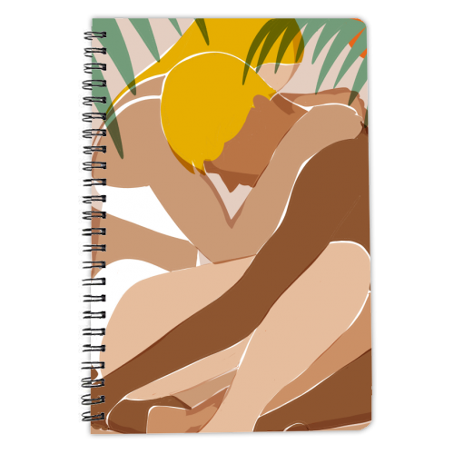 Cuddle All Day - personalised A4, A5, A6 notebook by Uma Prabhakar Gokhale