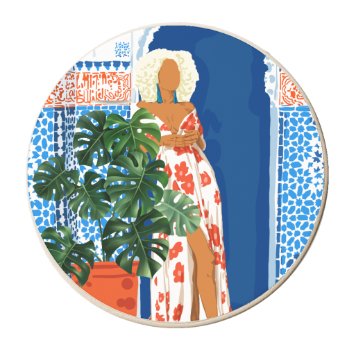 Culture is the arts elevated to a set of beliefs - personalised beer coaster by Uma Prabhakar Gokhale