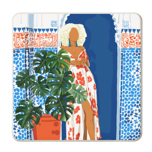 Culture is the arts elevated to a set of beliefs - personalised beer coaster by Uma Prabhakar Gokhale