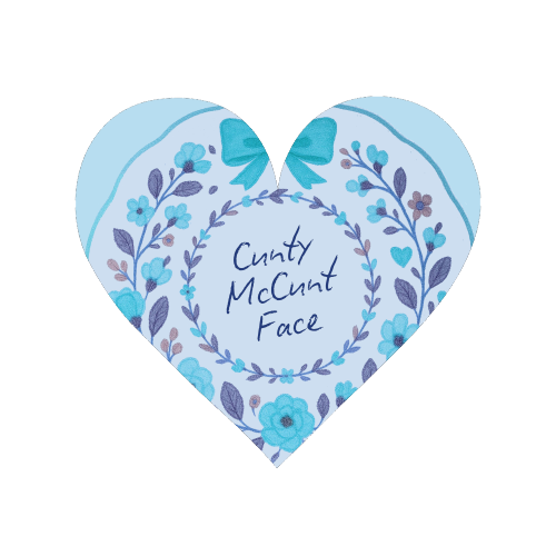 Cunty McCunt Face - Magnet by Ms Doodle