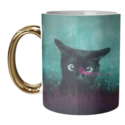 Curiosity - unique mug by DejaReve