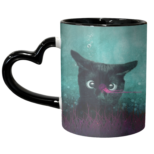 Curiosity - unique mug by DejaReve