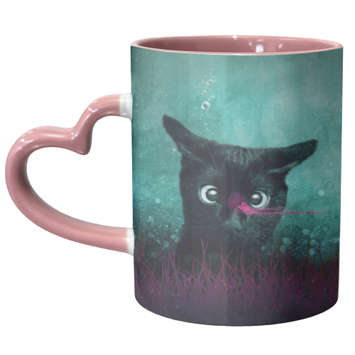 Curiosity - unique mug by DejaReve