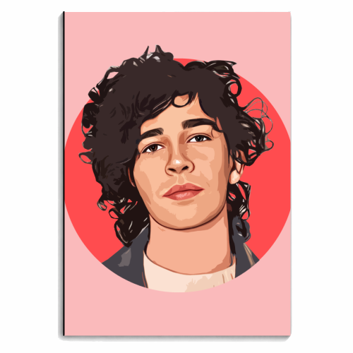 Curly Matt - personalised A4, A5, A6 notebook by DOLLY WOLFE