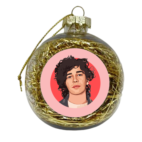 Curly Matt - xmas bauble by DOLLY WOLFE