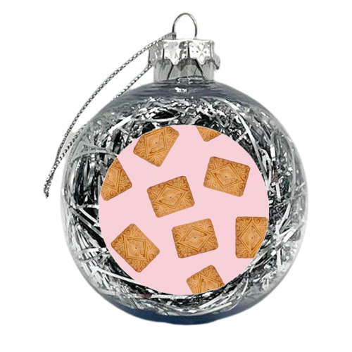 CUSTARD SHOWER - xmas bauble by Wallace Elizabeth